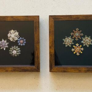 Caixas de broches vintages